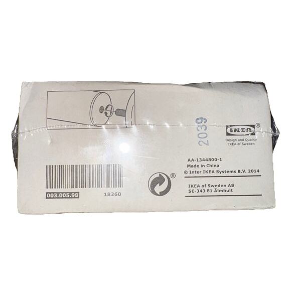 IKEA Forratt Curtain Rod Finials Ends White NEW Francis Cayouette 003.005.98 - Picture 3 of 3